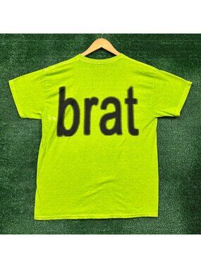 Charli XCX Brat Hyperpop Album T-Shirt Size Medium